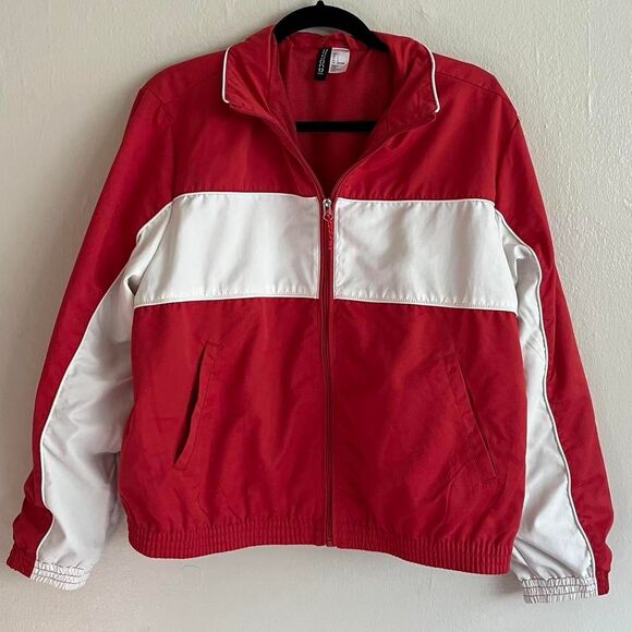 H&M Red Racer Jacket - Picture 1 of 4